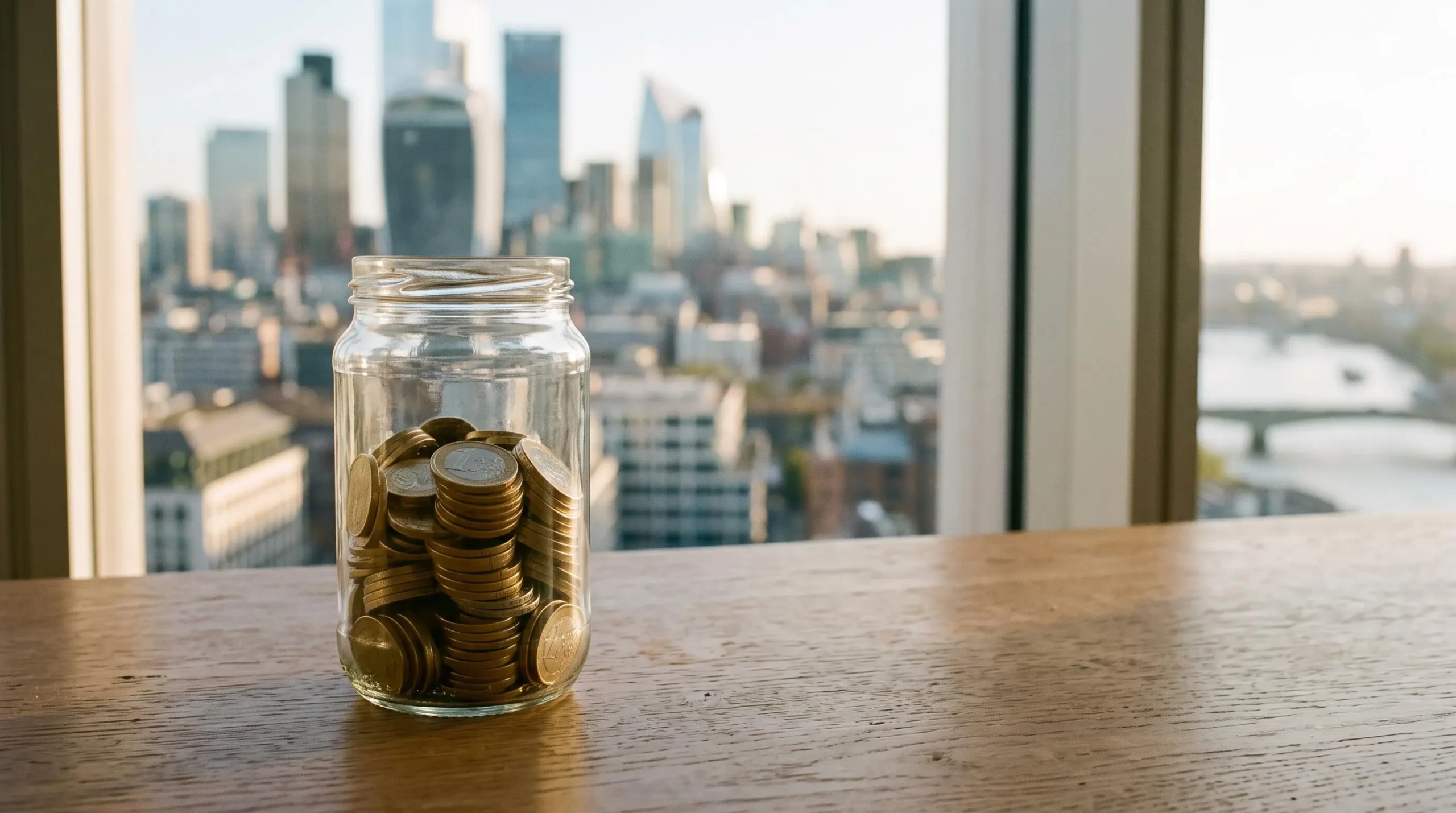Représentation visuelle d'une épargne de précaution qui fructifie grâce à un placement financier sécurisé